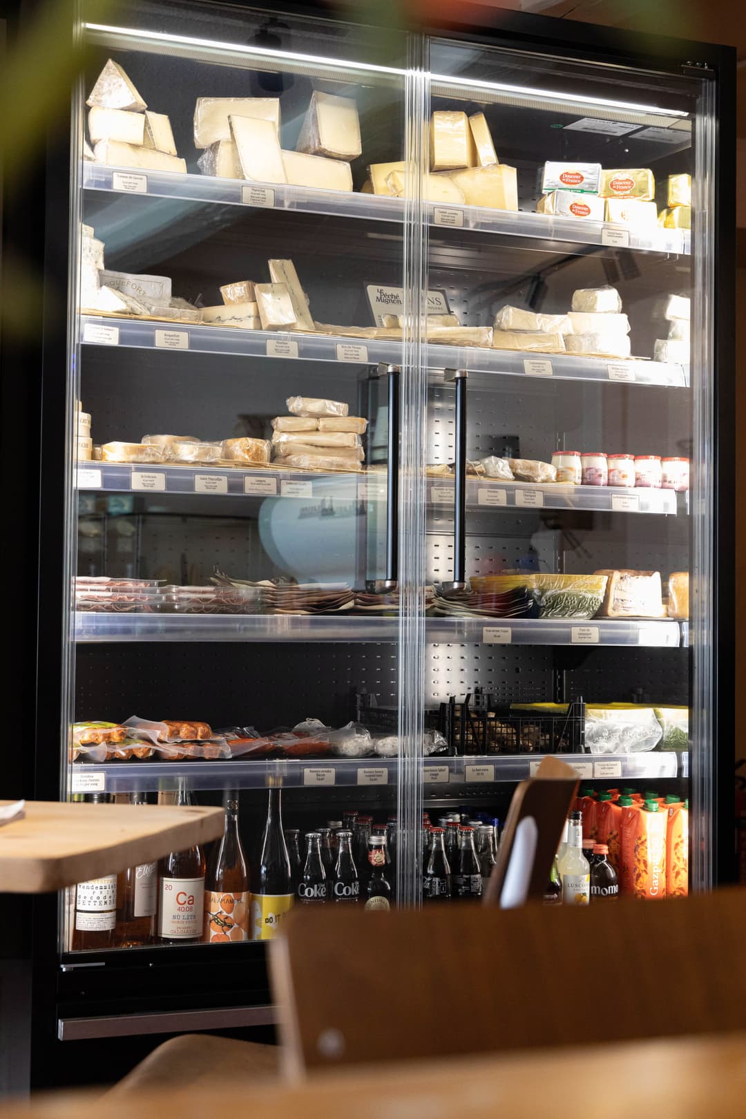 Gourmet food store display